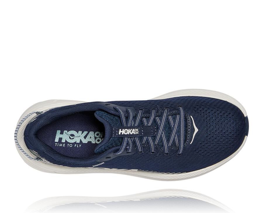 Zapatillas Running Hoka One One Hombre - Rincon 2 - Azul Marino/Blancas - AFD012974